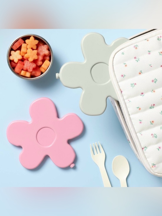 Cat & Jack Other - Lunchbox Ice Packs - Flowers, Dinosaurs, Strawberries, or Cowboy